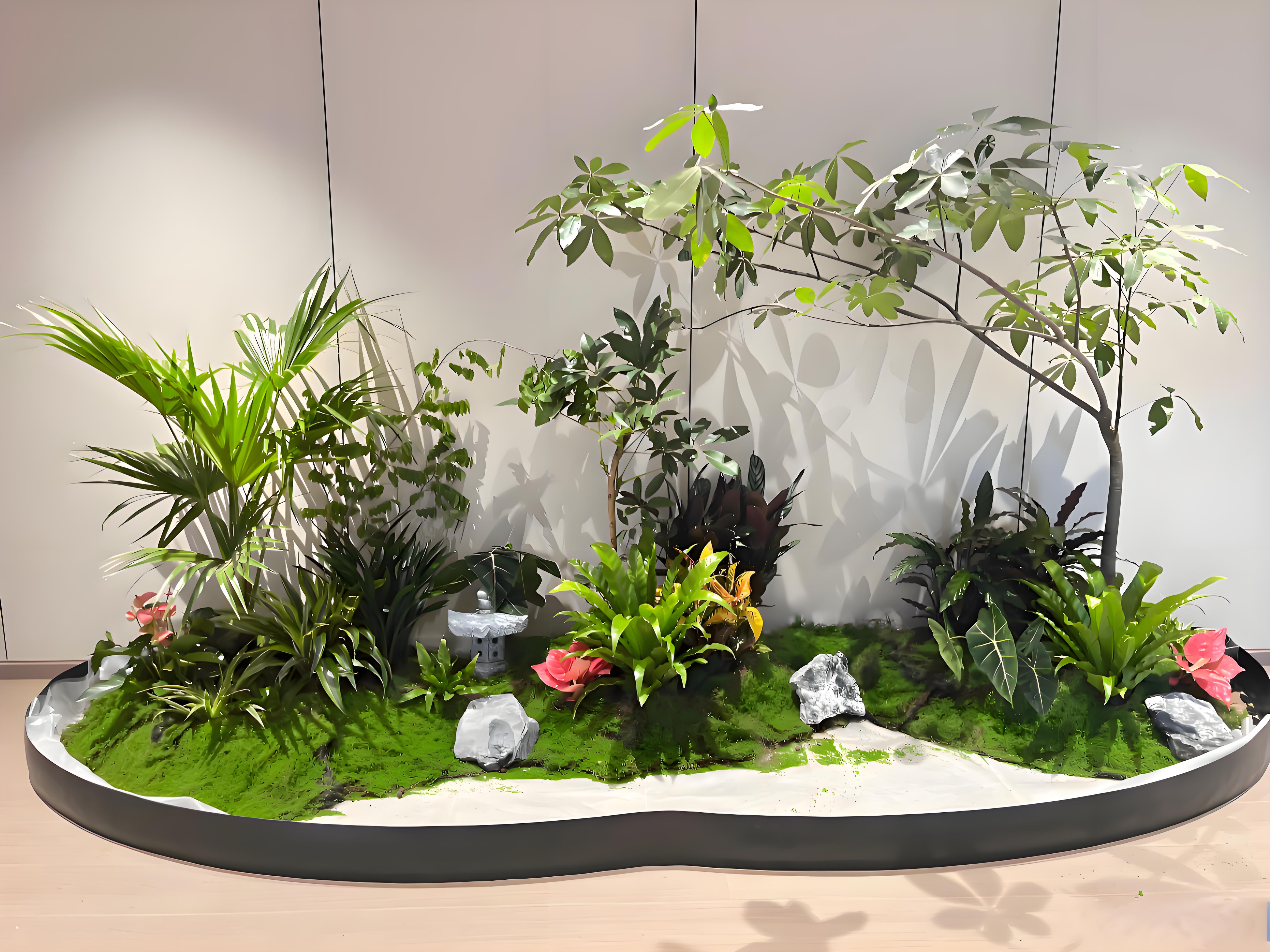 专业花木出租,宁波北仑的绿色新选择